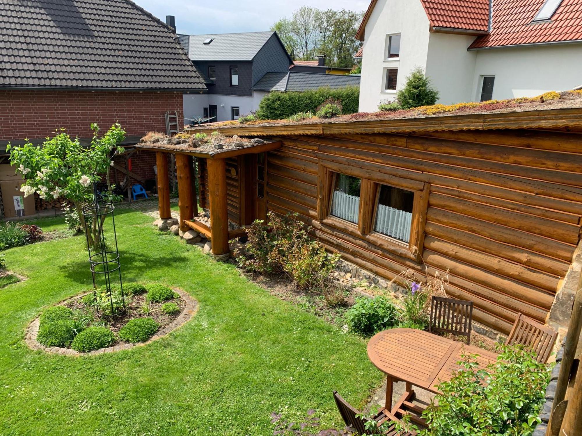 Blockhausvermietung "Vor Dem Groeperntor" Quedlinburg Exterior foto